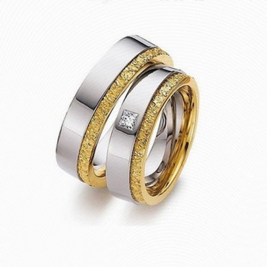 Обручальные кольца ок1-163 | ок1-163-D4739 - Ювелирный салон Dolce Vita