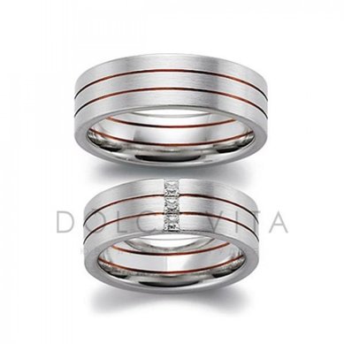 Обручальные кольца ок1-193 | ок1-193-D4745 - Ювелирный салон Dolce Vita