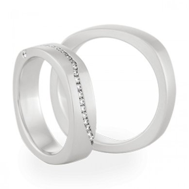 Обручальные кольца 205/1 | 205/2-C4819 - Ювелирный салон Carat Plus