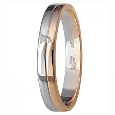 Обручальное кольцо 005-150Б-M4856 - Ювелирный салон MAGAZIN-S.COM