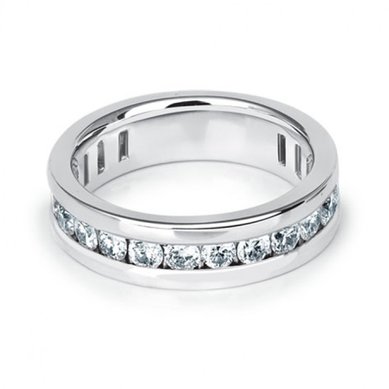 Обручальное кольцо ПК-021-01-M4863 - Ювелирный салон MAGAZIN-S.COM