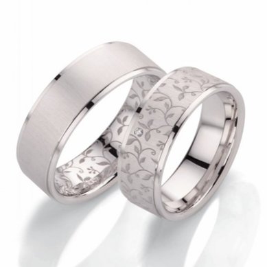 Обручальное кольцо FT-07431-З5155 - Ювелирная студия в Санкт-Петербурге Золотой Дом