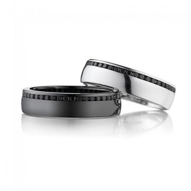 Обручальное кольцо YA-669-З5156 - Ювелирная студия в Санкт-Петербурге Золотой Дом