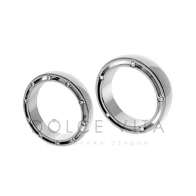 Обручальные кольца ок1-196 | ок1-196-D5881 - Ювелирный салон Dolce Vita