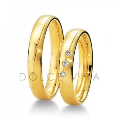 Обручальные кольца ок1-142 | ок1-142-D5899 - Ювелирный салон Dolce Vita