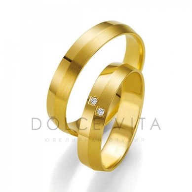 Обручальные кольца ок1-068 | ок1-068-D5906 - Ювелирный салон Dolce Vita