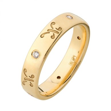 Обручальное кольцо K6207 - Ювелирный Дом Korloff в Санкт-Петербурге