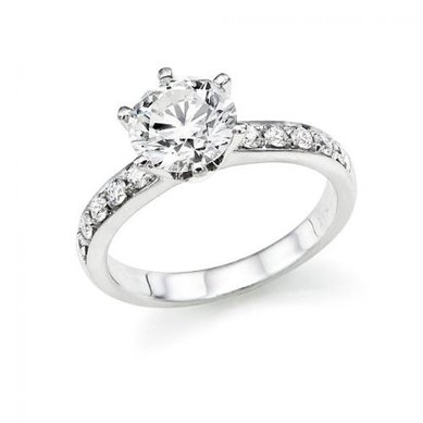 Помолвочное кольцо 211-2-6-А6636 - Ювелирное производство АуРосс