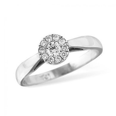 Помолвочное кольцо 211-2-9-А6639 - Ювелирное производство АуРосс