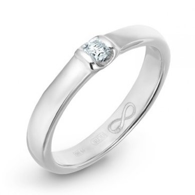 Обручальное кольцо R01-WED-00023-М7301 - Ювелирный бренд Московский ювелирный завод в Санкт-Петербурге...