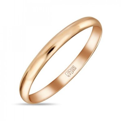 Обручальное кольцо R01-R-040-200-М7305 - Ювелирный бренд Московский ювелирный завод в Санкт-Петербурге...