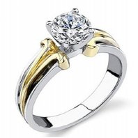 Помолвочное кольцо 025-C11355