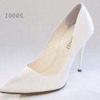 Свадебные туфли 20001-П1035 на высоком каблуке