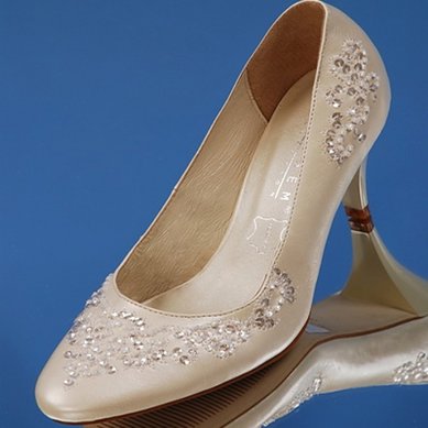 Свадебная обувь NB070075-25-IVORY-V1060 - Свадебный салон Vesta-Bride