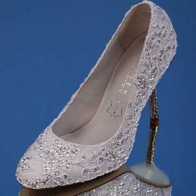 Свадебная обувь NP097051-28-WHITE-V1061 - Свадебный салон Vesta-Bride