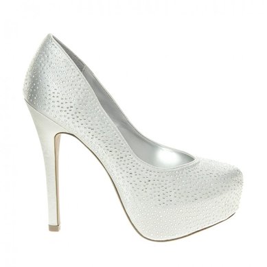 Свадебная обувь Silver shoes-W1992 - Салон обуви White Shoes