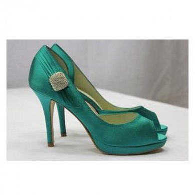 Свадебная обувь Tesi green-W1997 - Салон обуви White Shoes