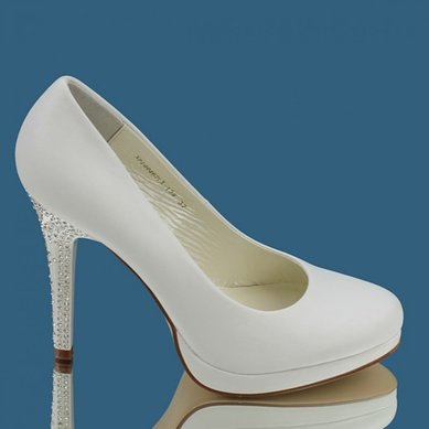 Свадебная обувь NP100062LX-138-WHITE-V2211 - Свадебный салон Vesta-Bride