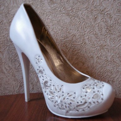 Свадебная обувь CF608-HD510-V2646 - Свадебный салон Vesta-Bride