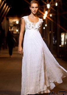 Вечернее платье D20812. В греческом стиле, длинное без шлейфа.