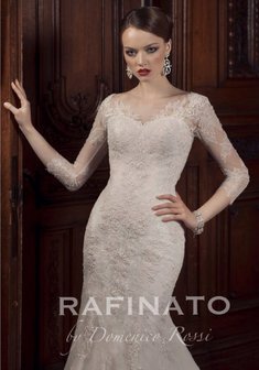 Свадебное платье Robbin-A52487. Силуэт Русалка (Рыбка), длинное со шлейфом.