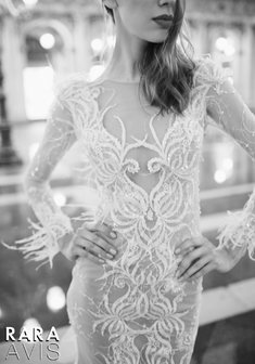 Свадебное платье Brain-С61318. Силуэт Русалка (Рыбка), длинное со шлейфом.