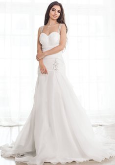 Свадебное платье Eden-М66933. Силуэт Русалка (Рыбка), длинное со шлейфом.