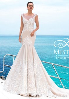 Свадебное платье Margo-D67055. Силуэт Русалка (Рыбка), длинное со шлейфом.