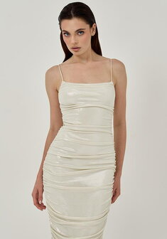 Свадебное платье Элайн Шайн-V70044. С прямой юбкой, длинное без шлейфа.