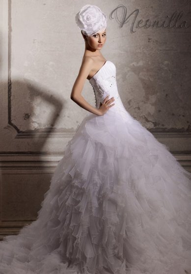 Свадебное платье Лебедь-A35781 - Свадебный салон ALEDA (Гороховая 64)