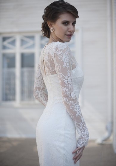 Свадебное платье Анна-A40979 - Свадебный салон ALEDA (Гороховая 64)