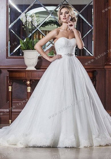 Свадебное платье Барокко-A41478 - Свадебный салон ALEDA (Гороховая 64)