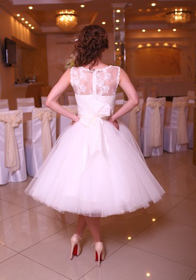 Свадебное платье Пипа-A41479 - Свадебный салон ALEDA (Гороховая 64)