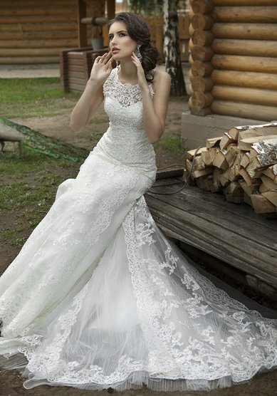 Свадебное платье Роме-A42368 - Свадебный салон ALEDA (Гороховая 64)