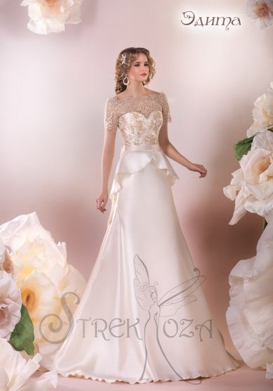 Свадебное платье Эдита-A43692 - Свадебный салон ALEDA (Гороховая 64)