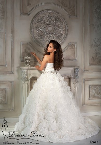 Свадебное платье Rosa-D41366 - Свадебный салон Dream Dress