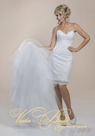 Свадебное платье 069-V37252 - Свадебный салон VESTA-BRIDE