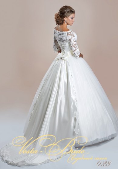 Свадебное платье 028-V37255 - Свадебный салон VESTA-BRIDE