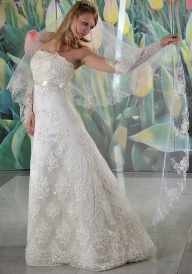 Свадебное платье А-1307 (Натали)-D37299 - Свадебный салон Dio Della