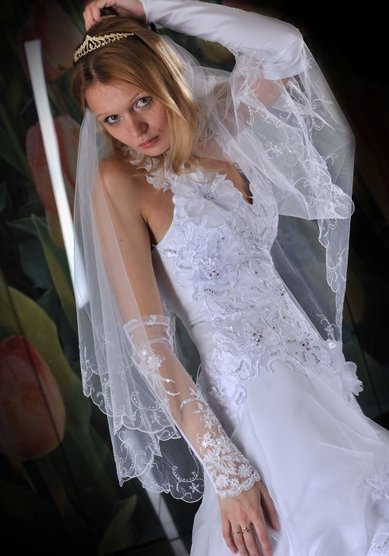 Свадебное платье Т-1113 (Полония)-D37300 - Свадебный салон Dio Della