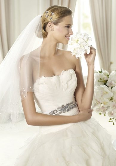 Свадебное платье Benicarlo-A38329 - Свадебный салон ART SPOSA