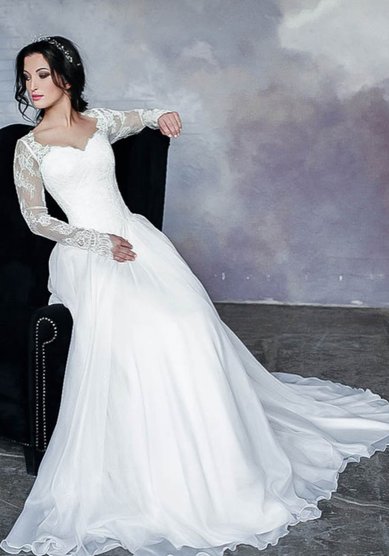 Свадебное платье Slava-O34631 - Свадебный салон One love