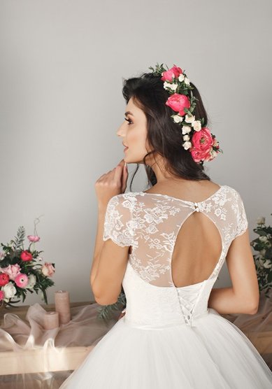 Свадебное платье Апони-O34636 - Свадебный салон One love