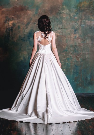 Свадебное платье Паула-O37316 - Свадебный салон One love