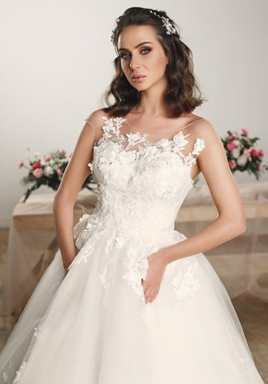 Свадебное платье Celine-O42360 - Свадебный салон One love