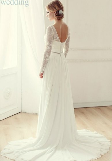 Свадебное платье Эвелин-V44865 - Свадебный салон Vesna