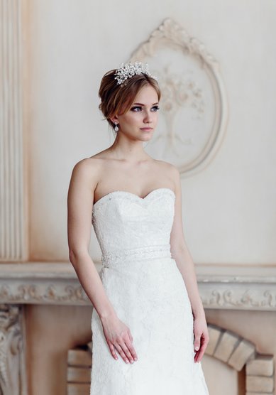 Свадебное платье Европа-V44882 - Свадебный салон Vesna