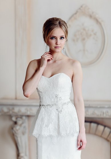 Свадебное платье Мелиса-V44884 - Свадебный салон Vesna