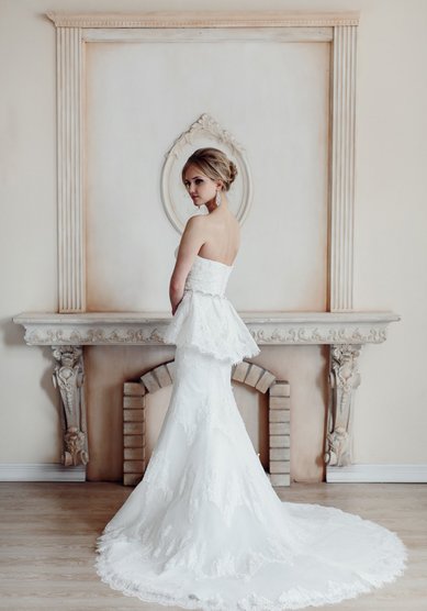 Свадебное платье Мелиса-V44884 - Свадебный салон Vesna