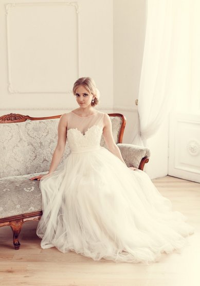 Свадебное платье Лизель-V44894 - Свадебный салон Vesna